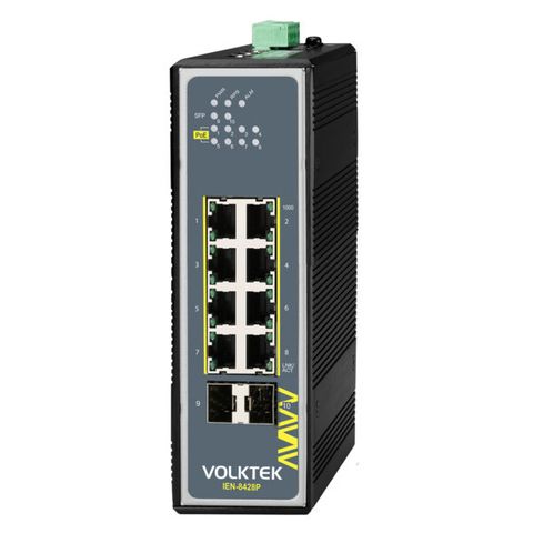 Gigabit Switch Volktek 8 Cổng Poe Ien-8428p