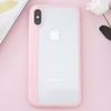 Ốp lưng iPhone X Nhựa dẻo viền cứng Pure V Hồng