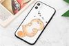 Ốp lưng iPhone 11 Nhựa cứng viền dẻo COSANO SRTG270 Mèo Trắng