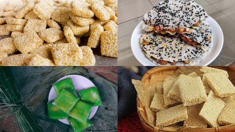 Điểm mặt các loại bánh kẹo đặc sản Việt Nam nổi tiếng để mua về làm quà