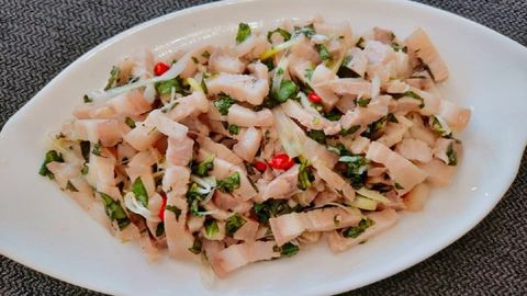 Cách làm thịt ba chỉ trộn chua ngọt siêu hấp dẫn, ăn là chỉ có ghiền