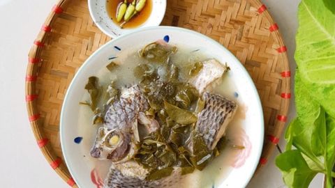 Cách nấu canh cá rô phi lá giang siêu hấp dẫn, đơn giản cho bữa ăn