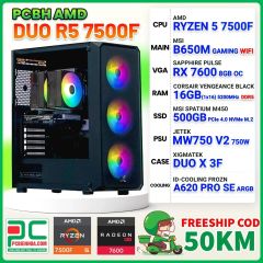  PCBH AMD DUO RYZEN 5 7500F 