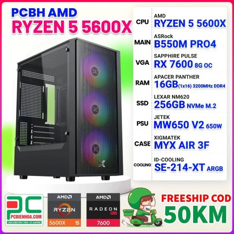 PCBH AMD RYZEN 5 5600X