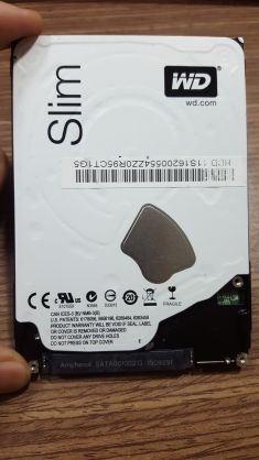 Hdd  1000GB  Western Sata Slim