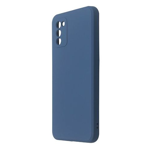 Ốp lưng Galaxy A03s SILICON MILKY JM Xanh Navy