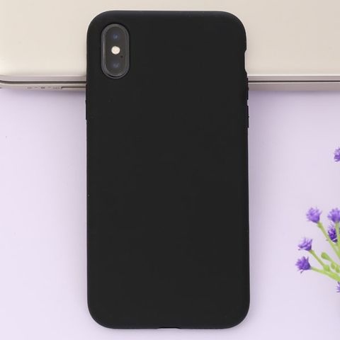 Ốp lưng iPhone X Nhựa dẻo Ultra Slim Silicone Case JM Đen