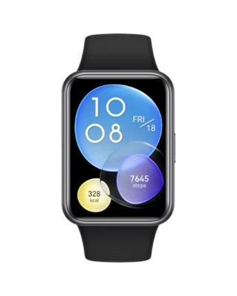 Huawei Watch Fit 2 Dây Silicon (Đen)
