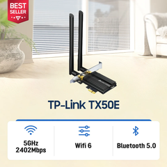  Card Mạng Wifi 6 Tp-link Tx50e Chuẩn Ax23000 