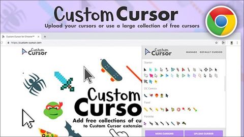 Cách thay đổi trỏ chuột trên Google Chrome cực chất