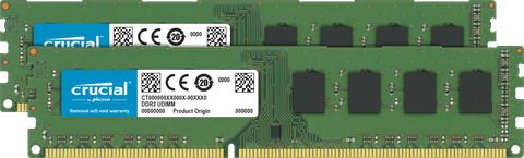 Crucial 8Gb Kit (2 X 4Gb) Ddr3-1600 Ecc Rdimm