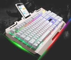 Keyboard G700 chuyên game (màu trắng+có đèn)