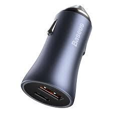  Tẩu Sạc Nhanh Đa Năng Trên Ô Tô 65w Baseus Golden Contactor Pro Triple Fast Charger Car Charger Qc 3.0 4.0 