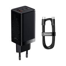  Bộ Sạc Nhanh Baseus Gan3 Pro Fast Charger 2c+u 65w & Baseus Xiaobai Type-c To Type-c 100w 