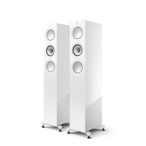 Loa KEF R5 Meta White Gloss