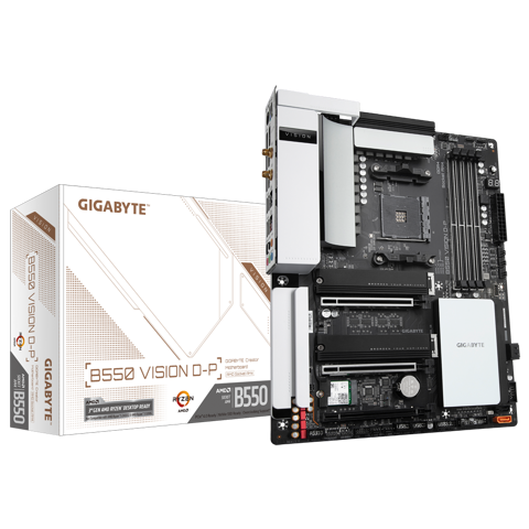 Bo Mạch Chủ Gigabyte B550 Vision D-p (rev. 1.0)