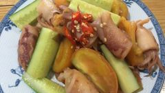  Cách làm mực xào cà chua dưa leo ngon đậm đà cực hấp dẫn 