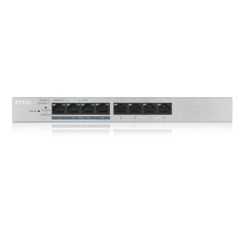 Web Managed Gigabit Switch 8 Port Poe Zyxel Gs1200-8hpv2