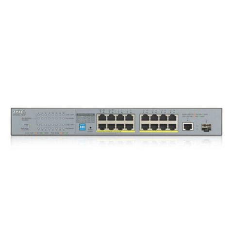 Unmanaged Gigabit Switch 16 Port Poe Zyxel Gs1300-18hp