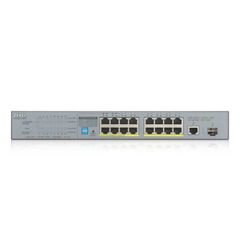  Unmanaged Gigabit Switch 16 Port Poe Zyxel Gs1300-18hp 