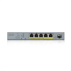  Smart Managed Gigabit Switch Poe 5 Port Zyxel Gs1350-6hp 