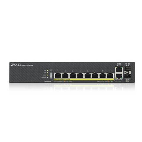 Managed Gigabit Switch L2 Poe 10 Port 2 Sfp Zyxel Gs2220-10hp