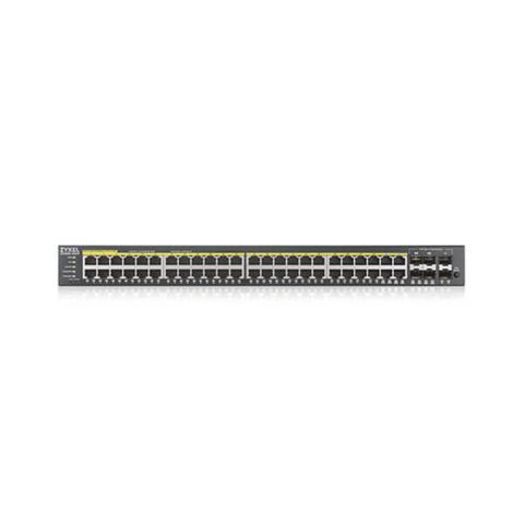 Managed Gigabit Switch L2 Poe 48 Port +4 Ge/sfp +2 Giga Sfp Zyxel