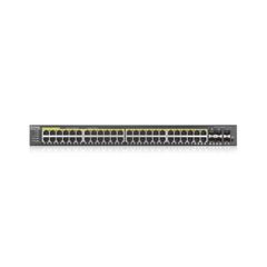  Managed Gigabit Switch L2 Poe 48 Port +4 Ge/sfp +2 Giga Sfp Zyxel 