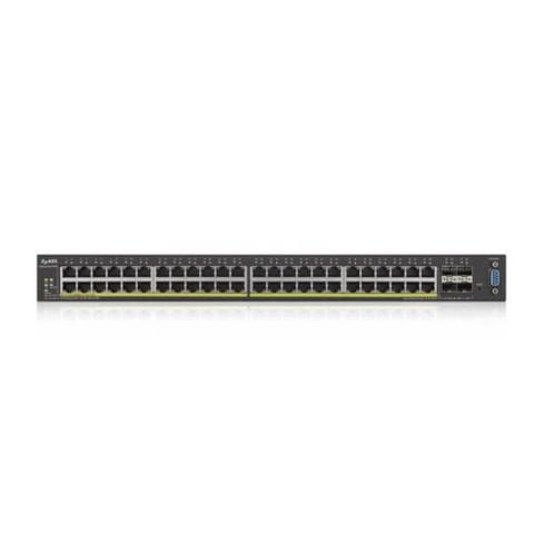 Switch L3 48 Port Poe + 4 Port 10g Sfp Zyxel Xgs2210-52hp