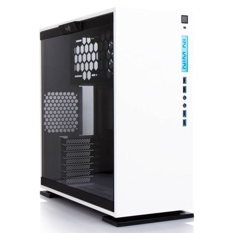 In-win 303 White – Full Side Tempered Glass Mid-tower Case