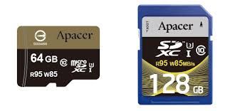 Apacer Microsdxc/Sdhc Uhs-I U1 Class 10 (R85 Mb/S) 64Gb