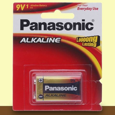 Pin 9V 1 viên Panasonic Alkaline 6LR61T-1B-V