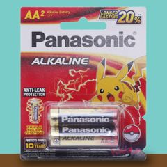  Pin AAA 2 viên Panasonic Alkaline LR03T-2BPKV 