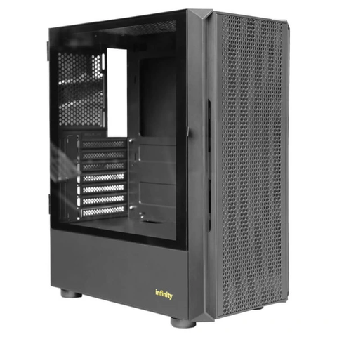 Infinity Hue – Black – Atx Gaming Chassis Case