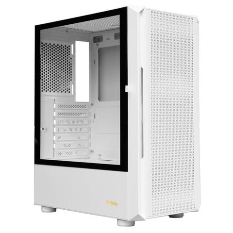 Infinity Hue – White – Atx Gaming Chassis Case