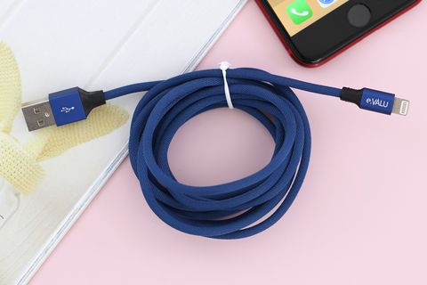Cáp Lightning 2m eValu LTL-04 Đỏ