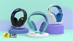  Tai nghe chơi game Logitech G335 ra mắt: Thiết kế gọn nhẹ, nhiều màu sắc trẻ trung cùng mức giá rất phải chăng 