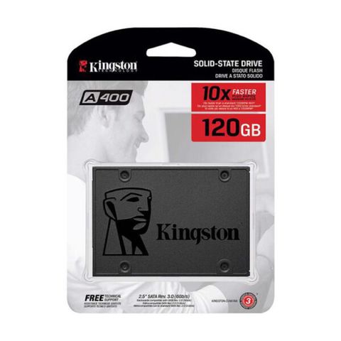 Ổ Cứng Ssd Kingston A400 120gb 2.5 Inch Sata 3 (sa400s37/120g)