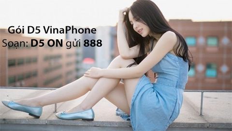 Cách đăng ký gói D5 VinaPhone: Nhận 5GB chỉ 5k/ngày