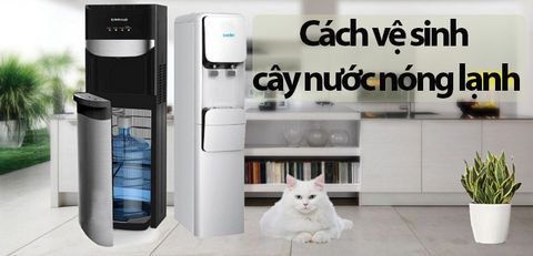 Cách vệ sinh cây nước nóng lạnh tại nhà