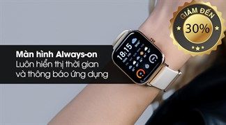 Hotsale Black Friday, cơ hội chỉ có một lần trong năm, đồng hồ thông minh Amazfit giảm giá siêu khủng 30%, quá tuyệt luôn