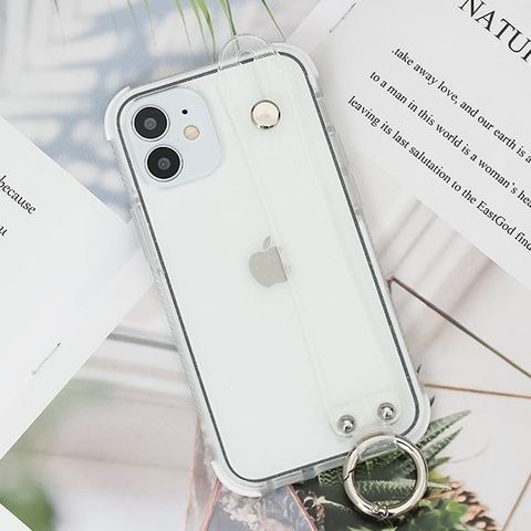 Ốp lưng iPhone 12 Mini nhựa dẻo Shining TPU stander OSMIA Nude