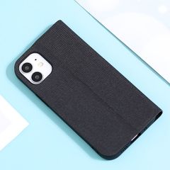  Ốp lưng iPhone 12 Mini Nhựa cứng viền dẻo Flip TKSF1001 MEEKER Đen 