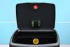 Thùng rác inox 15 lít Fitis STS1-901