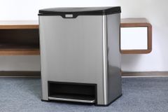  Thùng rác inox 26 lít Fitis SPD1-901 