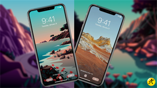 Mời bạn tải về loạt hình nền siêu đẹp vừa được Apple bổ sung trong bản cập nhật iOS 14.2, có cả hình nền sáng và tối
