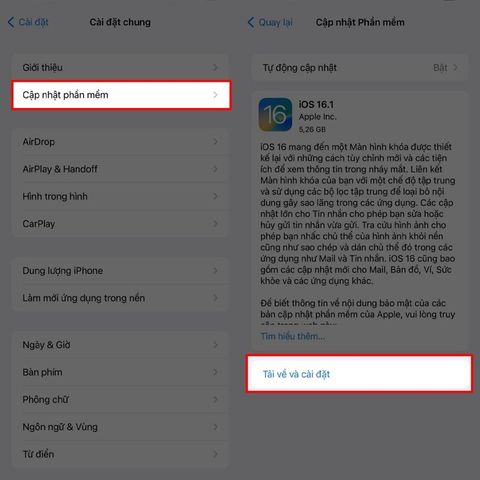 Cách Cập Nhật Ios 16.1 Chính Thức Với Nhiều Tính Năng Mới Đi Kèm Với Sửa Lỗi