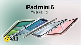 iPad mini 6 được xác nhận toàn bộ thiết kế trong loạt ảnh render mới nhất, có đến 5 màu sắc, viền màn hình mỏng