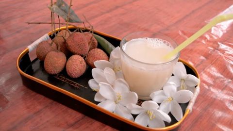 3 cách làm nước ép vải thiều thơm ngon thanh đạm, hạ nhiệt cơ thể