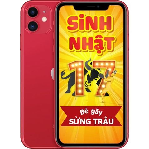 iPhone 11 64GB | Trả góp 0%, thu cũ đổi mới tài trợ 1 triệu
